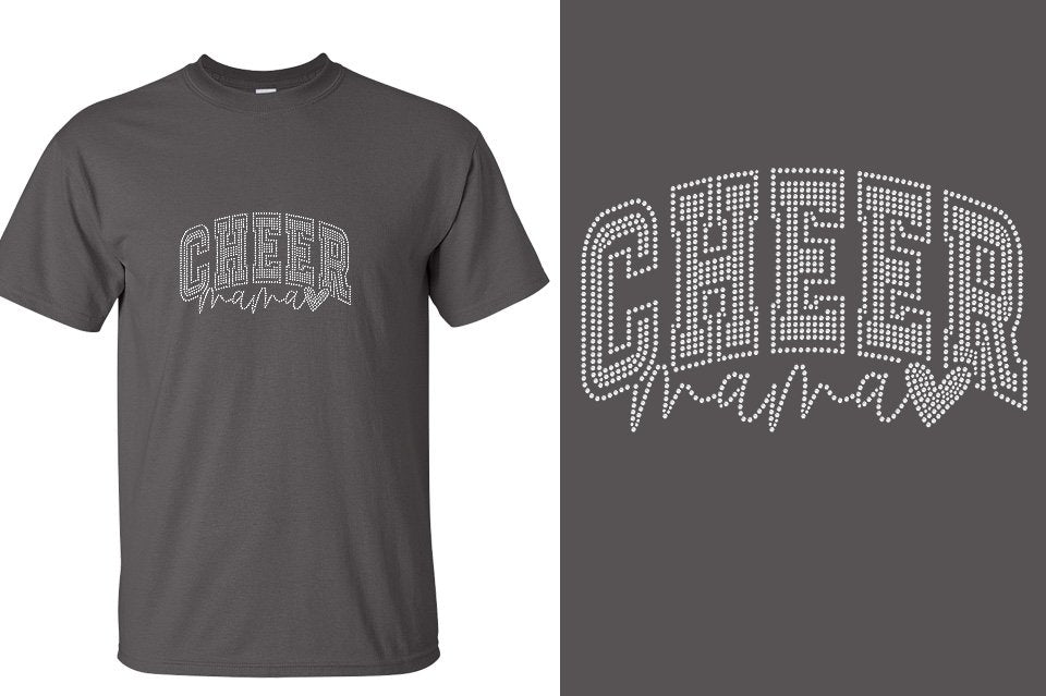 Rhinestones Cheer Mama Unisex t-shirt